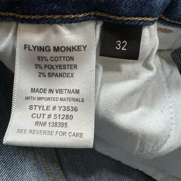 High Rise Buttonfly Skinny Jean - Picture 6 of 6